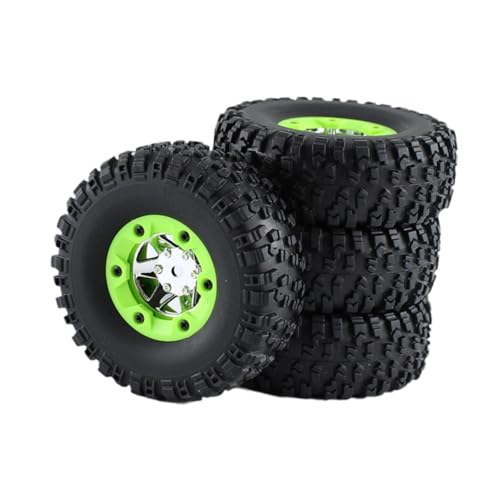 Baoblaze 4X RC-Autoreifen, RC-Crawler-Reifen, 1/12 Ersatz für verbesserte Teile, Ersatzteile, weicher Reifen für Wltoys-Modellfahrzeuge, RC-Auto von Baoblaze