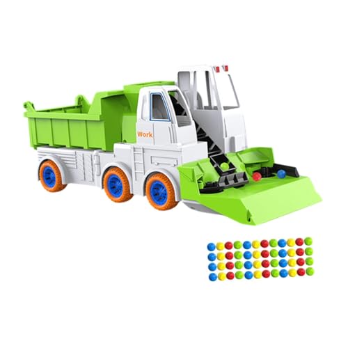 Baoblaze Bagger Auto Spielzeug Engineering LKW Spielzeug Simulation Mischer Auto Tankwagen Auto Bead Sweep Truck für Jungen Kinder Urlaub Geschenk, Transport-LKW von Baoblaze