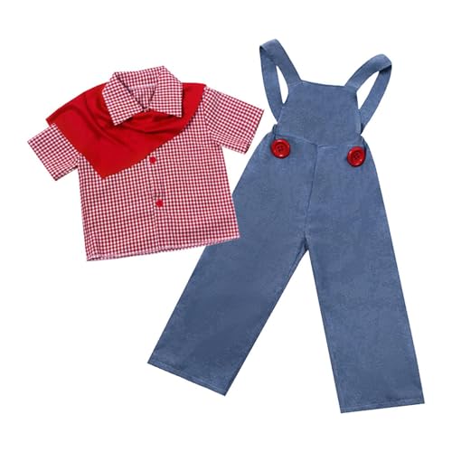 Baoblaze -Bauernkostüm für Jungen, Overalls für Festival-Auftritte, Party-Aktivitäten, XL Baoblaze -Bauernkostüm für Jungen, Overalls für Festival-Auftritte, Party-Aktivitäten, XL von Baoblaze