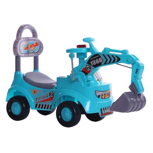 Baoblaze Baufahrzeuge Spielzeug Mini Engineering Autos Gebäude Realistische Party Favors Bagger Spielzeug Pädagogisches Spielzeug für Jungen Mädchen, Blau von Baoblaze