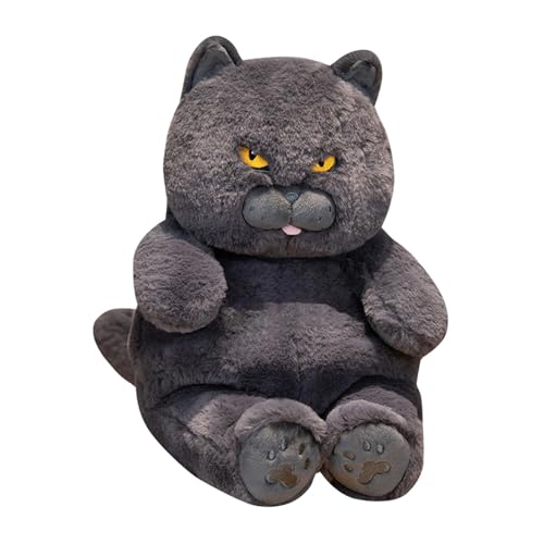 Baoblaze Britisch Kurzhaar Katze Plüschtier, Stofftier Britische Kurzhaar Babykatze, Plüsch Stofftier Katze, Bezaubernde Plüschkatze Weiche, British Shorthair Cat Plush 30cm für Freunde Kinder, Blau von Baoblaze