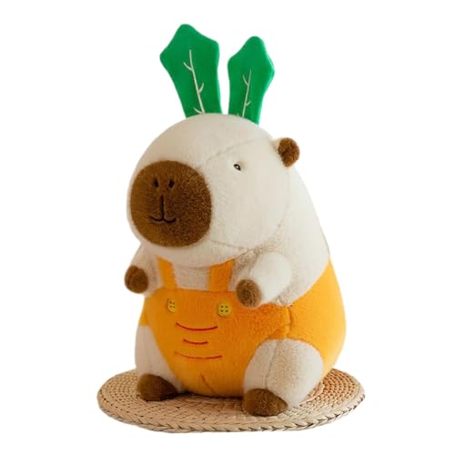 Baoblaze Capybara-Plüschtier, Capybara-Stofftier, stabiles, leichtes Partygeschenk, Cartoon-Kissen für Hotel, Schlafzimmer, Wohnheim, Zuhause, Wohnzimmer, 30cm von Baoblaze