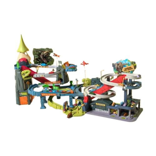 Baoblaze Dinosaurier-Spielzeug, Flexibles Rennstrecken-Spielset, erstellen Sie eine Dinosaurierwelt, Straßenrennstrecken für Jungen und Mädchen im, C von Baoblaze