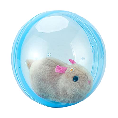 Baoblaze Elektrisches Ballspielzeug Outdoor-Spielset Plüschtiere Spielzeug für Jungen und Mädchen, Hamster Braun von Baoblaze