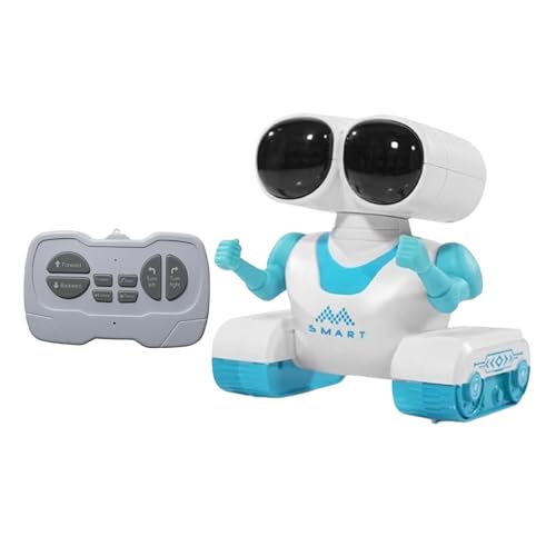 Baoblaze Elektronisches Roboterspielzeug, Laufspielzeug für Kinder, Cartoon-Spielzeug, intelligentes tanzendes Roboterspielzeug mit LED-Lichtern und Musik für, BLAU von Baoblaze