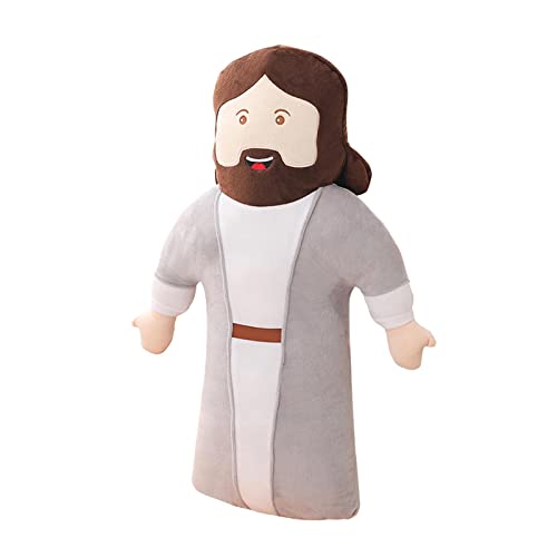 Baoblaze Entzückendes religiöses gefülltes Plüsch-Kissen-Kissen, Plüsch-Jesus-weiche Puppe, Hauptschlafzimmer-Dekoration, 70CM von Baoblaze