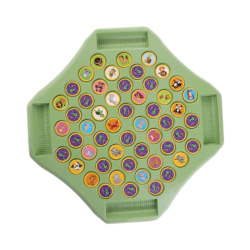 Baoblaze Familienspiel, Tischbrettspiel, Flip-Schachspiel, Puzzle-Geschenk für Kinder, Denksportspiel, Strategiespiel für Kinder, Jungen und Mädchen, Tier von Baoblaze