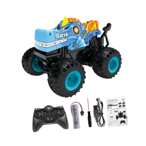 Baoblaze Ferngesteuertes Auto, RC-Auto, Rennauto-Spielzeug, elektrisches Hobby-Spielzeug, RC-Auto, Geländewagen für Kinder im Alter von 6–13 Jahren, Blau von Baoblaze