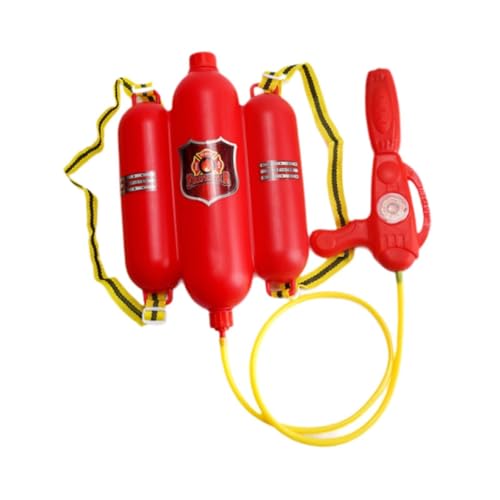 Baoblaze Feuerwehr-Spielset, geformtes Wasserspielzeug, Geschenk, Rollenspiel, tragbare Feuerlöschsprinkler für Partygeschenke im Garten von Baoblaze