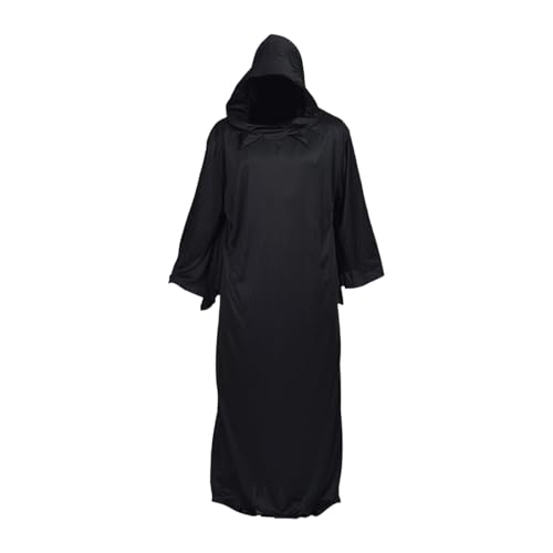 Baoblaze Halloween Grim Kostüm Schwarze Robe für Gruselige Atmosphäre Bühnenauftritt von Baoblaze