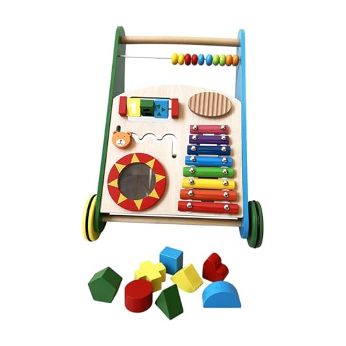 Baoblaze Hölzernes Lauflernspielzeug für Babys, Aktivitätszentrum, Lernaktivitäten, Gehhilfe, Spielzeug, Kreativität für Kinder, Jungen und Mädchen, von Baoblaze