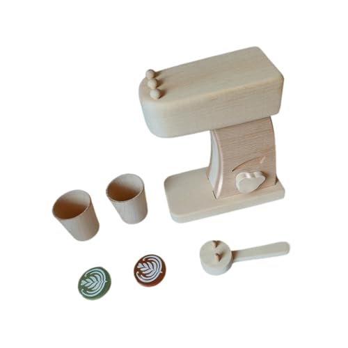 Baoblaze Kaffeemaschine für Kinder, Espressomaschinen-Spielset, kreatives Rollenspiel-Küchenzubehör für Kleinkinder von Baoblaze