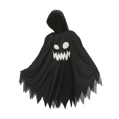 Baoblaze Kinder Halloween Cosplay Umhang Cape Robuste Weiche Kostüme für Abschlussball Ostern Halloween, Schwarz von Baoblaze