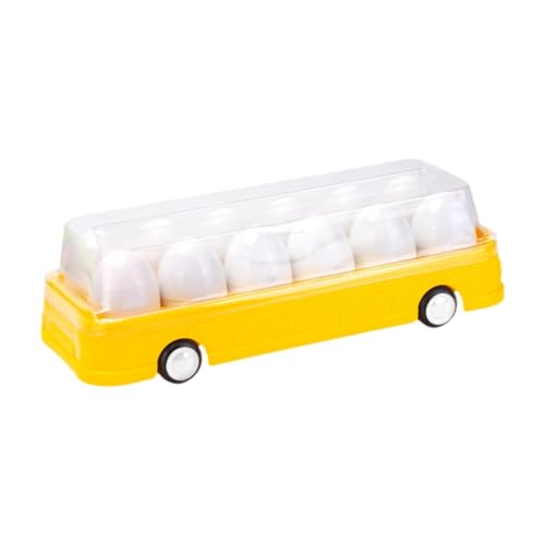 Baoblaze Kinder Matching Puzzle Spielzeug Pädagogisches Matching Spielzeug, Einzigartige Bildung Puzzle Vorschule Geometrische Bus Kinder Kinder, Ei von Baoblaze