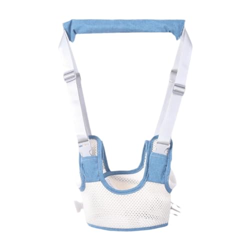 Baoblaze Lauflerngeschirr für Babys, Lauflernhilfe für Kleinkinder, Hand-Lauflerngeschirr, Assistenzgurt für 7-24 Monate alte Kinder, Blau von Baoblaze