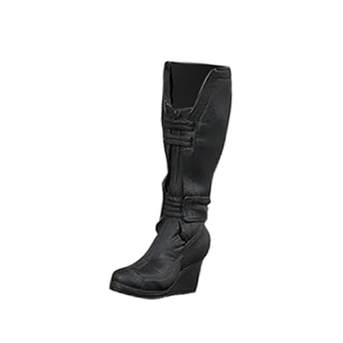 Baoblaze Leggings-Stiefel im Maßstab 1/6, Arbeitsstiefel, Zubehör, Outfit, Figurenstiefel, Kostüm, Wadenstiefel für 12 Zoll Puppenfiguren, Kostüm, Damen Stiefel von Baoblaze