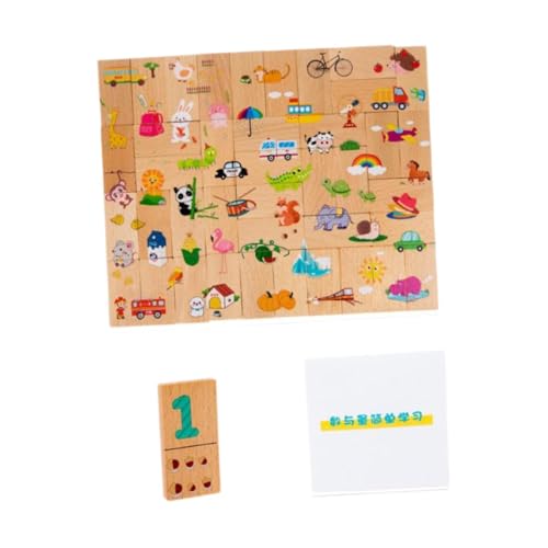 Baoblaze Mathe-Zahlen-Puzzles, Frühlernspielzeug, klassisches Lernspielzeug, Denktrainingsspielzeug für Kinder, Jungen, Mädchen, Kinder, Kleinkinder, Geschenk von Baoblaze