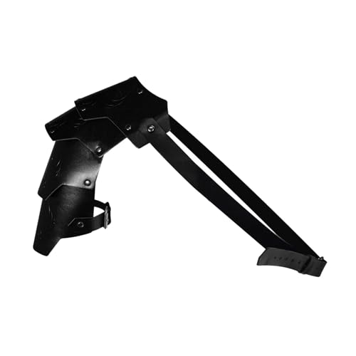 Baoblaze Mittelalterliche Schulterpanzerung Brustgeschirr Cosplay Bühnenrequisite Gothic Achselzucken, Schwarz Baoblaze Mittelalterliche Schulterpanzerung Brustgeschirr Cosplay Bühnenrequisite Gothic Achselzucken, Schwarz von Baoblaze