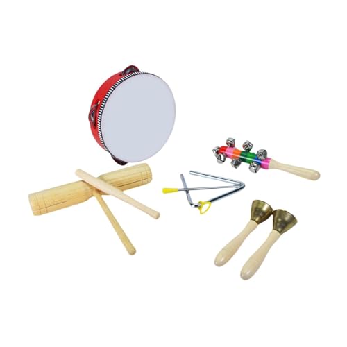 Baoblaze Musikinstrumente-Set für Kleinkinder, aus Holz, Schlaginstrumente, Montessori-Früherziehung, Musikspielzeug für Kinder, Partyspielzeug, Style G von Baoblaze