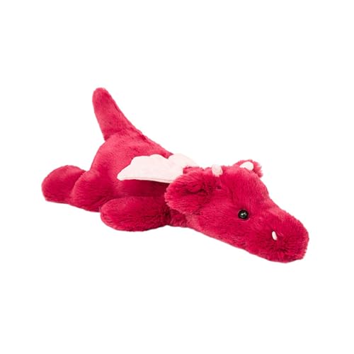 Baoblaze Niedliches Plüschtier mit fliegendem Drachen, Plüschtier, dekoratives Umarmungs-Plüschtier, Plüschtier, Puppe für Kinder, Jungen und Kinder, Rot, 40 cm von Baoblaze