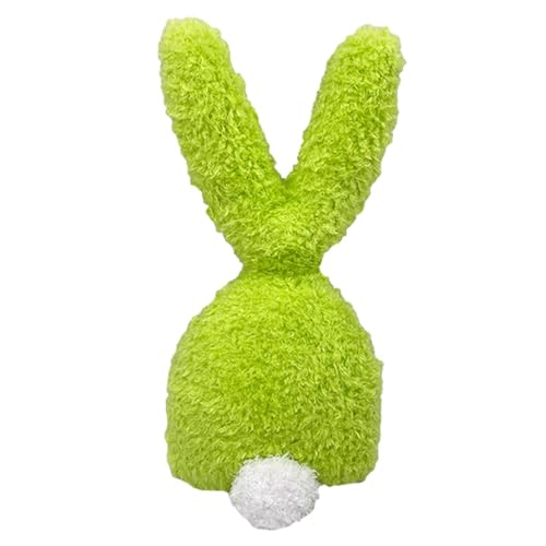 Baoblaze Osterhase Plüschtier Kissen Bett Ostern Dekorationen Couch Kaninchen Stofftier Plüschpuppe für Bank Kinder Büro Schlafzimmer, Grün von Baoblaze