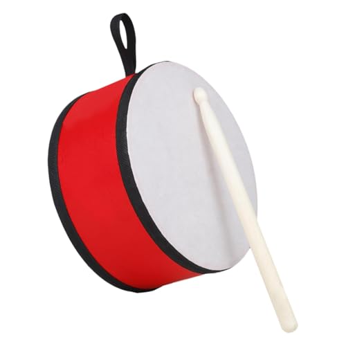 Baoblaze Percussion-Musikinstrument, Trommel, Kindertrommel, Holzspielzeug mit Trommelstock, Handtrommel, Holzspielzeugtrommel für Kinder im Kindergarten von Baoblaze