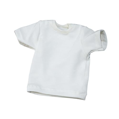 Baoblaze Puppenkleidung für Figuren im Maßstab 1/6, Paar-Kleidung, T-Shirt, modisches Kostüm, Miniatur-Paar-Outfits für 12-Zoll-Figuren, Weiß Baoblaze Puppenkleidung für Figuren im Maßstab 1/6, Paar-Kleidung, T-Shirt, modisches Kostüm, Miniatur-Paar-Outfits für 12-Zoll-Figuren, Weiß von Baoblaze