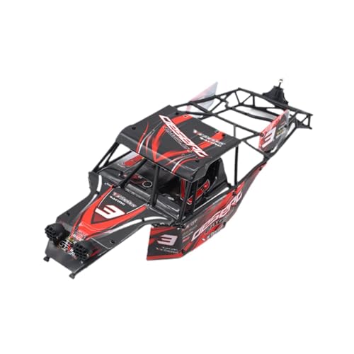 Baoblaze RC-Auto-Karosserie RC-Autozubehör, leicht, professionelle Ersatzteile, Ersatz für 1:12 4WD RC-Auto, Rot von Baoblaze