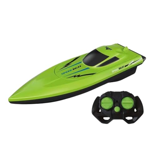 Baoblaze RC-Boot, ferngesteuertes Boot für Pools und Seen, wasserdicht, Badewannen-Spielzeugboot, Wasserspielzeug für Bäche, Jungen, Erwachsene, Kinder, Grün von Baoblaze