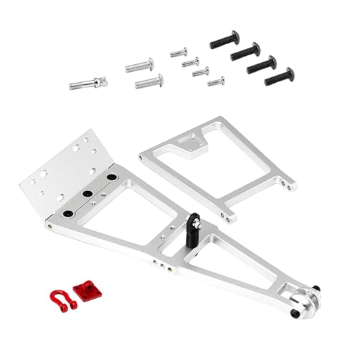 Baoblaze RC-LKW- und Abschleppbausätze im Maßstab 1/10, LKW-Abschleppkranarm-Abschleppsatz, Ersatzteil aus Aluminiumlegierung, Silber von Baoblaze