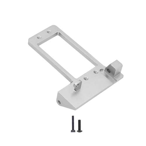 Baoblaze RC-Servohalterung aus Aluminiumlegierung, Servohalterung für die Vorderachse, Robustes, einfach zu installierendes Zubehör für den Ersatz von RC-Autos, Silber von Baoblaze