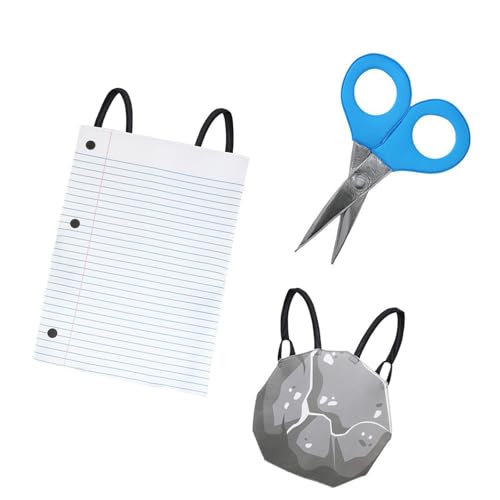 Baoblaze Schere-Stein-Papier-Kostüm für, Cosplay, multifunktionales Partyzubehör, Spiel Baoblaze Schere-Stein-Papier-Kostüm für, Cosplay, multifunktionales Partyzubehör, Spiel von Baoblaze