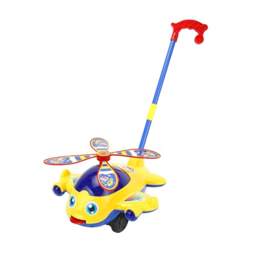 Baoblaze Schieberad-Spielzeug, Vorschulisches Lernen, Entwickelt Motorische Fähigkeiten, Robustes Früherziehungs-Lernspielzeug, Gehspielzeug für Kinder, XL Gelb rutschfest von Baoblaze