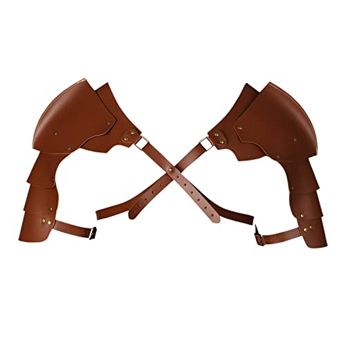 Baoblaze Schulterschutz für Erwachsene, langlebig, für Themenpartys, Bühnenaufführungen, Halloween, Gelb Braun Baoblaze Schulterschutz für Erwachsene, langlebig, für Themenpartys, Bühnenaufführungen, Halloween, Gelb Braun von Baoblaze
