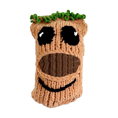 Baoblaze Treeman Strickmütze, Winddichte für kaltes Wetter, Verkleidung, Cosplay, Selfie Baoblaze Treeman Strickmütze, Winddichte für kaltes Wetter, Verkleidung, Cosplay, Selfie von Baoblaze