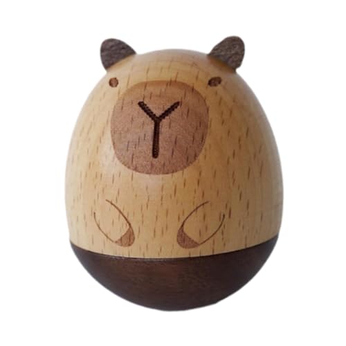 Baoblaze Tumbler Capybara-Spielzeug, kleines Schreibtisch-Spielzeug, süß, Cartoon, wackelndes Spielzeug für Nachttisch, Zuhause, von Baoblaze