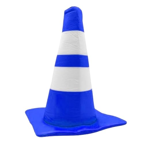 Baoblaze Verkehrskegelhut, Rollenspiel, Halloween, kegelförmiger Hut für, Party, Cosplay, Blaue Kuppel Baoblaze Verkehrskegelhut, Rollenspiel, Halloween, kegelförmiger Hut für, Party, Cosplay, Blaue Kuppel von Baoblaze