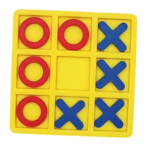 Baoblaze Xo-Spiel, Toe-Spiel, klassisches Couchtischspiel, XO-Schachbrettspiel für Kinder, für drinnen und draußen von Baoblaze