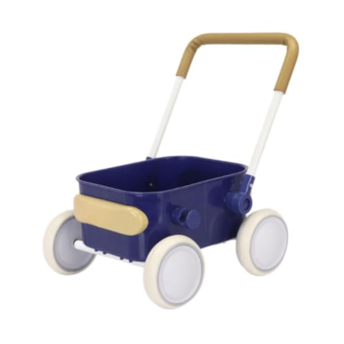 Einkaufswagen für Kinder, Babytrolleys, Partygeschenk, Rollenspiel, Einkaufswagen, Spielzeug, Einkaufswagen, Spielzeug für Kinder, Kleinkinder, Blau von Baoblaze