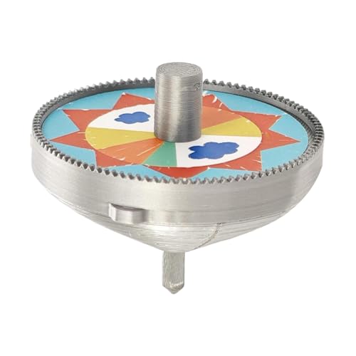 2 STK Korean Spinnings Top, Koreanischer kreisels, Desktop Gyroskopspielzeug, Rotierendes Top Spielzeug, 3D Gedruckte spinnings Top, Lehrreiches Spannendes Strategiespiel, Gyroscope Balance Toy von Baoqifong