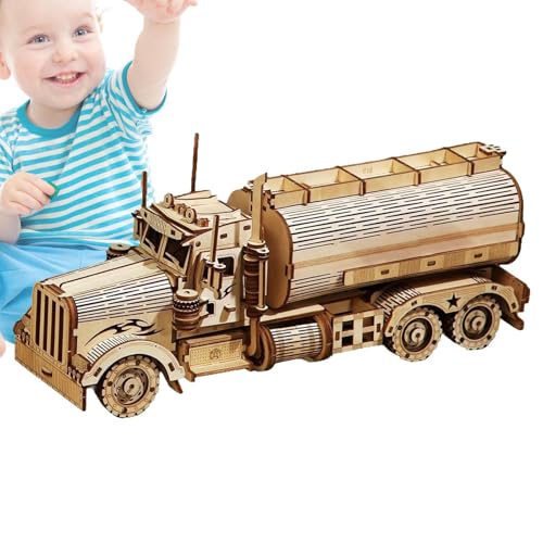 Baoqifong 3D Holz Puzzle Modell Bausatz | Tankermodell Konstruktions Bausatz - Sinnvolles Bauspielzeug Lernspielzeug Für Kinder Baoqifong 3D Holz Puzzle Modell Bausatz | Tankermodell Konstruktions Bausatz - Sinnvolles Bauspielzeug Lernspielzeug Für Kinder von Baoqifong