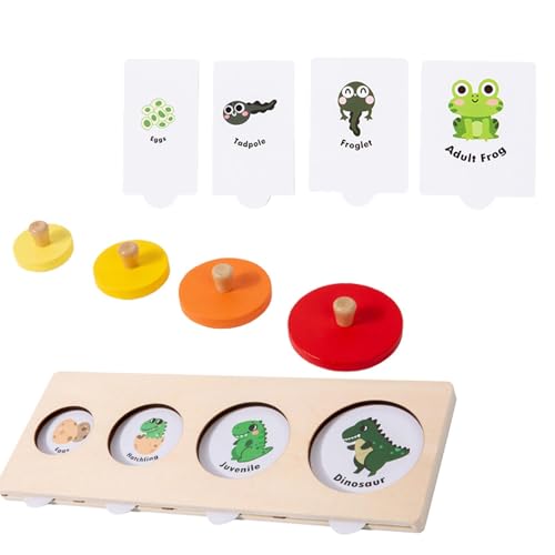 Baoqifong Puzzlespiele für Kinder, Puzzles für Kinder | Lustige Denksportaufgaben, geistiges Spielzeug - Neuartiges Matching Blocks Holz-Matching-Spiel für Kinder ab 3 Jahren von Baoqifong