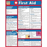 Chart-Quickstudy 1st Aid von BarCharts Publishing