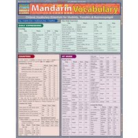 Quickstudy Mandarin Vocabulary von BarCharts Publishing