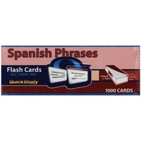 Spanish Phrases Flash Cards (1000 Cards) von BarCharts Publishing