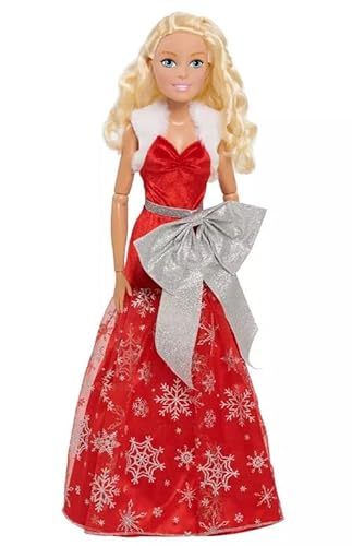 2022 Holiday Doll (blondes gewelltes Haar (71,1 cm)) von Barbie