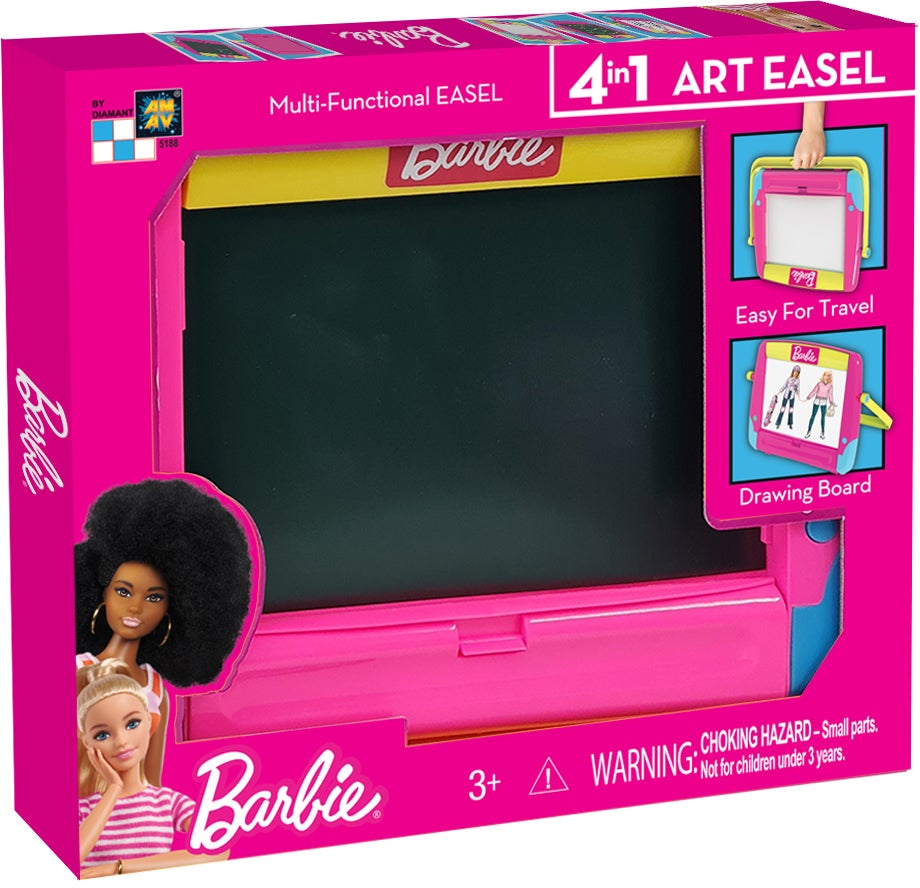 Barbie 4-in-1 Zeichentafel mit Staffelei von Barbie