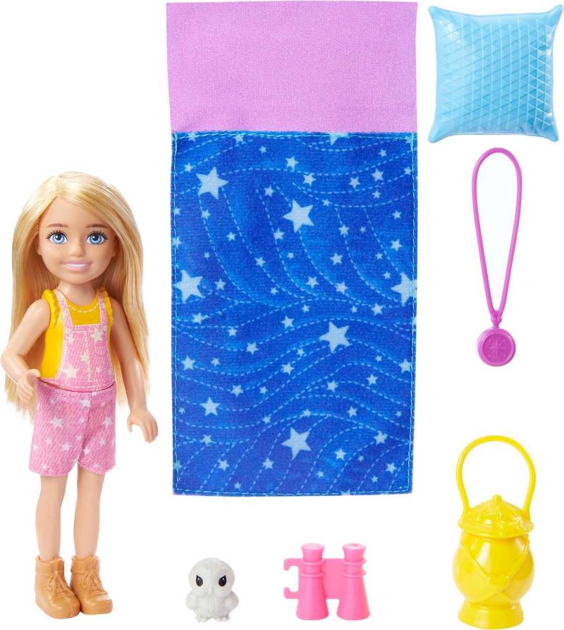 Barbie Camping Chelsea Modepuppe, Blond von Barbie