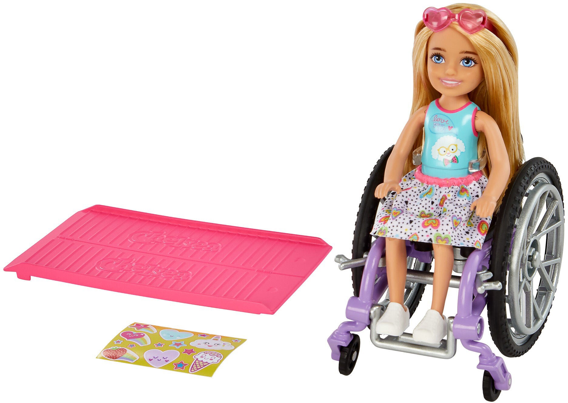 Barbie Chelsea Puppe mit Rollstuhl von Barbie