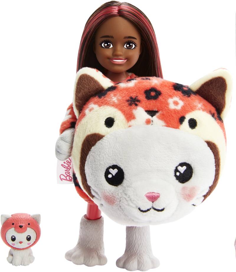 Barbie Cutie Reveal Chelsea Puppe Kitten-Red Panda von Barbie